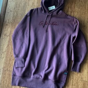 G-Star Plum Hoodie Dress